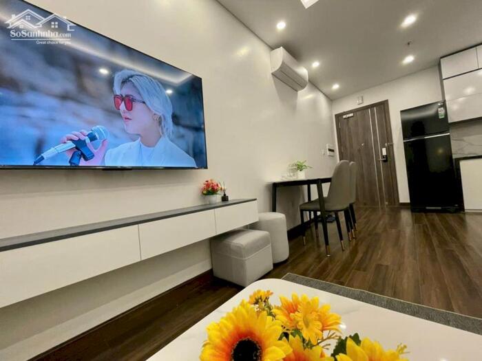 Hình ảnh Cho thuê căn hộ 2 ngủ full nội thất, giá tốt nhất thị trường tại Chung cư Hoàng Huy Grand Tower Sở Dầu. 1