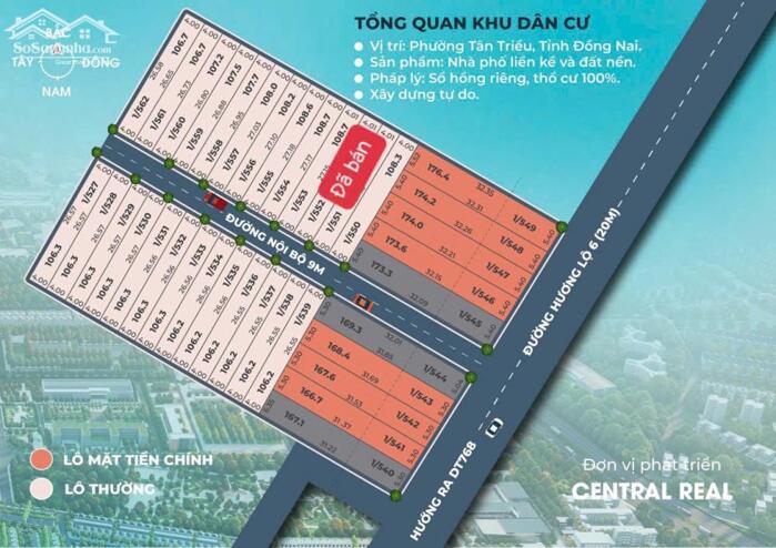 Hình ảnh Mở Bán 36 Lô Đất Sổ Riêng – Trung Tâm Tân Triều – View Sông – Chỉ Từ 400 Triệu 0