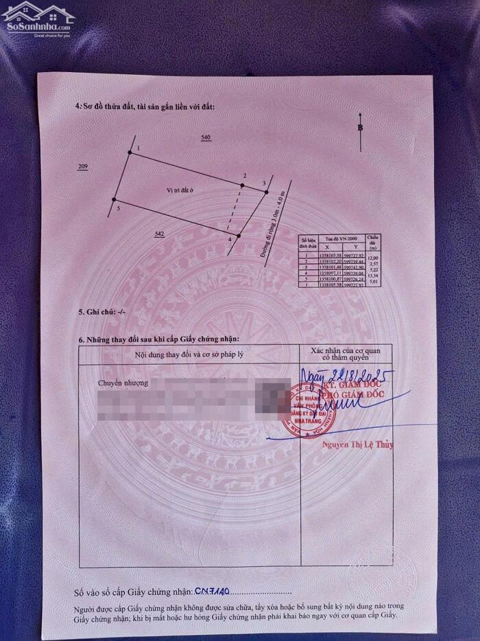 Hình ảnh Bán Đất Khu Dân Cư Hòn Thơm – Vĩnh Ngọc – Tây Nha Trang 5