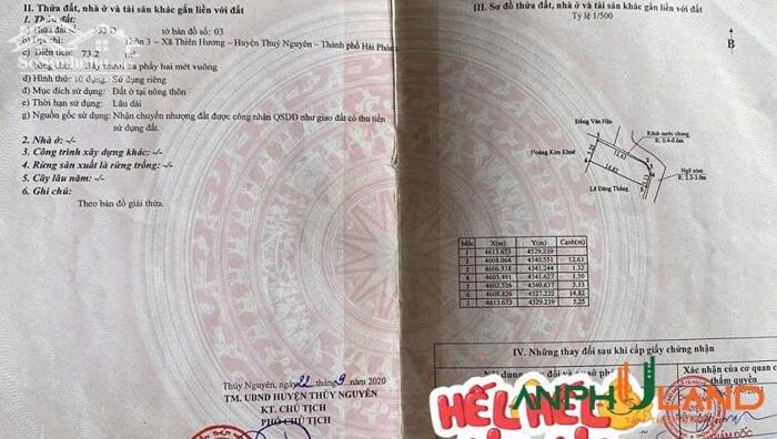 Hình ảnh Bán lô góc vị trí đắc địa trung tâm phường Thiên Hương, TP Hải Phòng 1