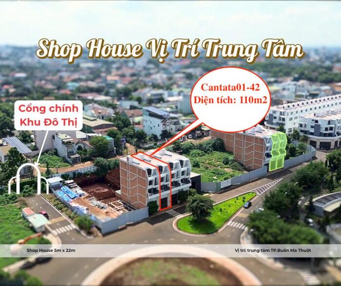 Hình ảnh Bán shophouse Trung Nguyên giá tốt, chiết khấu 15%, sẵn sổ 0