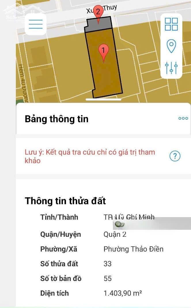 Hình ảnh BDS HVL Bán lô đất MT 48 Xuân Thuỷ, Thảo Điền, Quận 2, TP Thủ Đức. 2