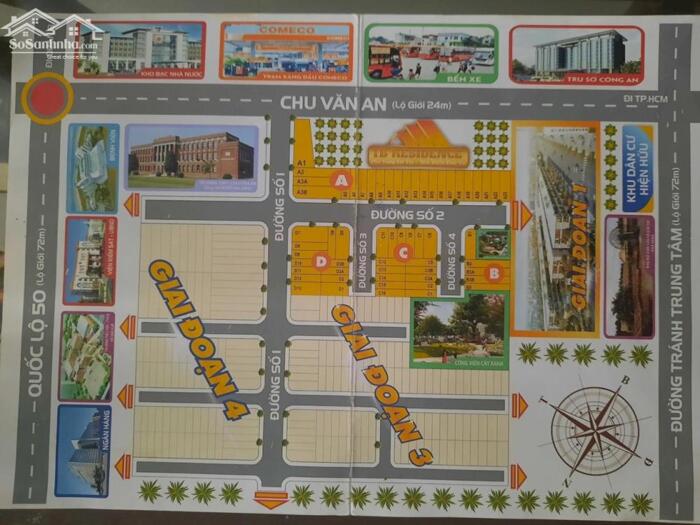 Hình ảnh Chủ cần bán gấp 84m2 đất nền kdc 1B giá rẻ tìm đâu ra lô thứ 2 có giá này 890tr 4