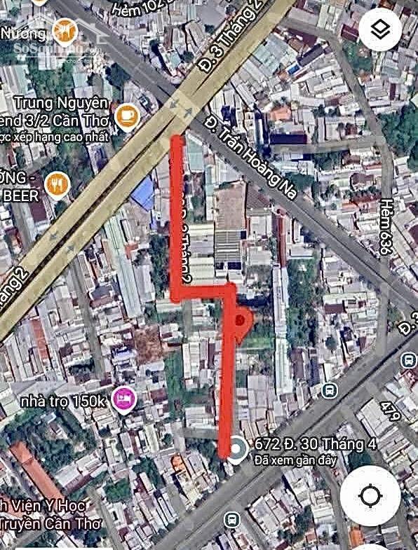 Hình ảnh Nền hẻm 672 đường 30/4 - Thông hẻm 83 đường 3/2, P.Tân An Mới, TP.Cần Thơ 2