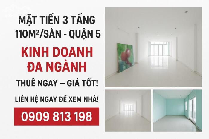 Hình ảnh ️️️Cho Thuê Nhanh Mặt Tiền KD Quận 5.️️️ 0