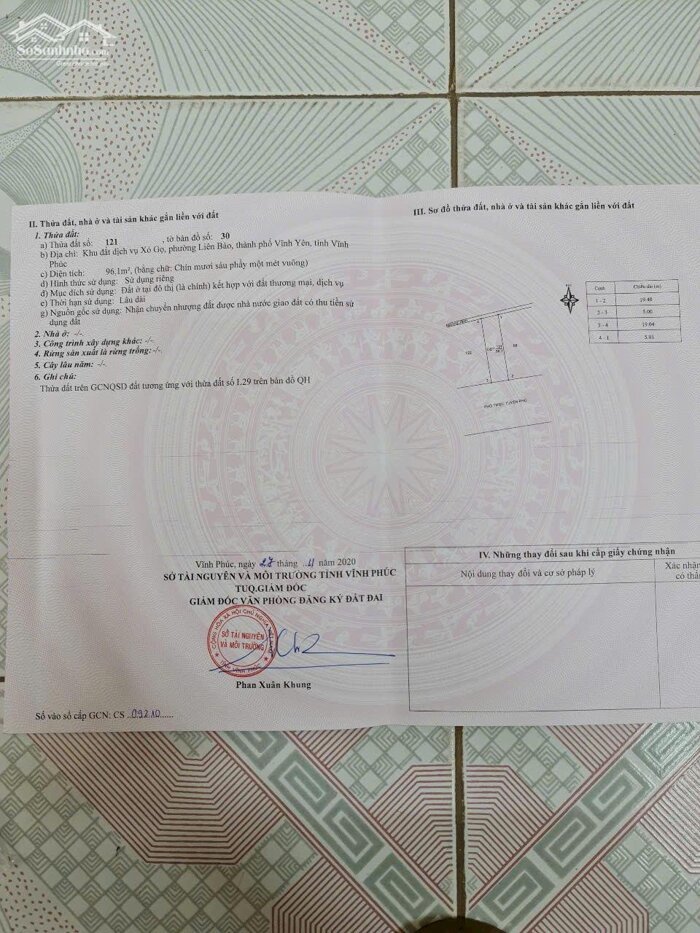 Hình ảnh Bán đất đẹp trung tâm p. Liên Bảo, Vĩnh Yên. Phố Triệu Tuyên Phù 3