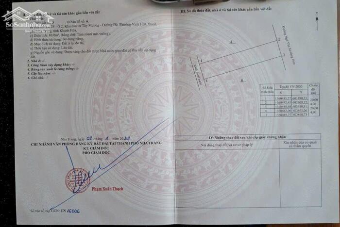 Hình ảnh Bán Đất Mặt Tiền Ngô Văn Sở – Vĩnh Hoà – 80m² 4