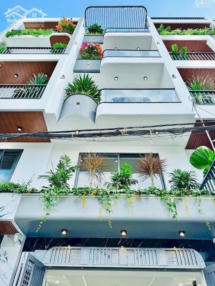 Hình ảnh Qua Thảo Điền Ở ! Bán Nhà Nơ Trang Long (4,5x17m) - 4 Lầu Cứng - Hẻm Nhựa Sạch Kinh Doanh 0