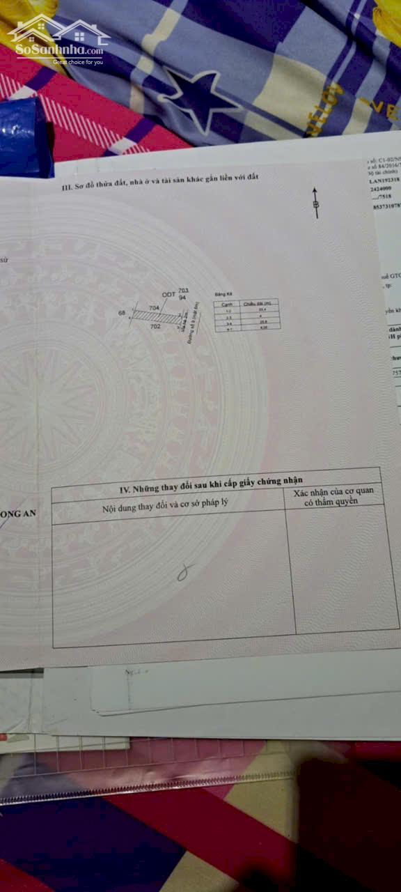 Hình ảnh Cần bán gấp nền 94m2 kdc Nam Phong Ecotown giá xả lỗ 830tr 5