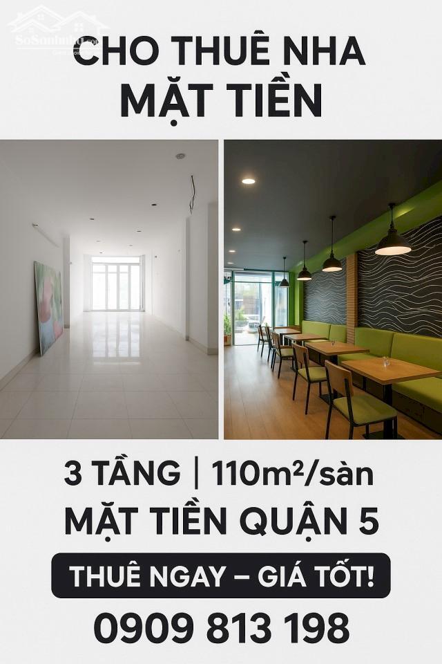 Hình ảnh CHO THUÊ NHÀ 3 TẦNG, MẶT TIỀN KINH DOANH QUẬN 5. 0