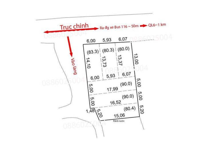 Hình ảnh MẢNH ĐẤT 504m² TẠI ĐÔNG CỰU ĐÔNG SƠN, CHƯƠNG MỸ, nay là xã Phú Nghĩa, Hà nội 4