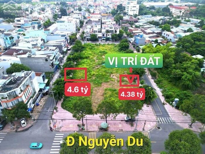 Hình ảnh Bán đất phường Quang Vinh, cách đường Nguyễn Du chỉ 50m sổ hồng riêng 100m2 ngang 5m giá 4,38 tỷ 0