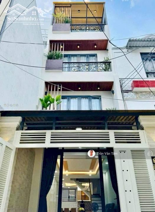 Hình ảnh Mặt tiền đường nhánh Dương Quảng Hàm (4x22m) 2mt trước sau + 4 tầng - vị trí kinh doanh 0