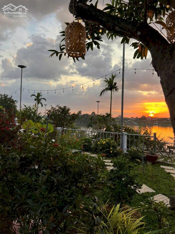 Hình ảnh View nghỉ dưỡng bờ sông Đồng Nai .3500m2. View thiết kế bài bảng Sang Trọng 1