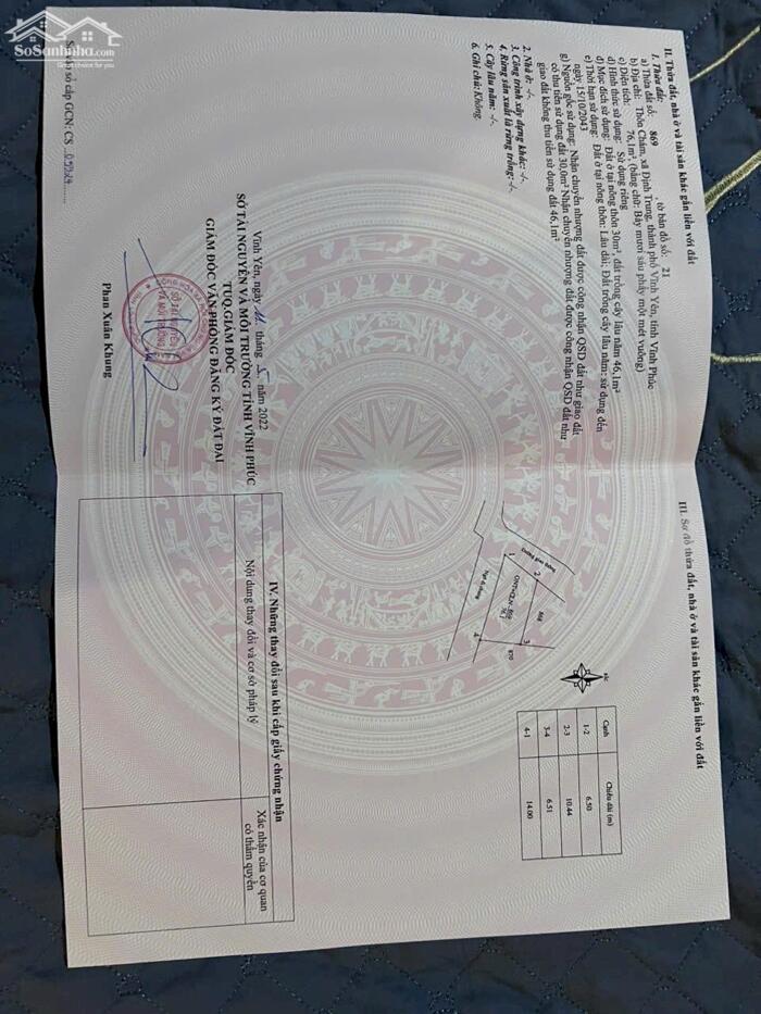 Hình ảnh Bán lô góc tại xóm Chám, Định Trung, Vĩnh Yên, Vĩnh Phúc 0