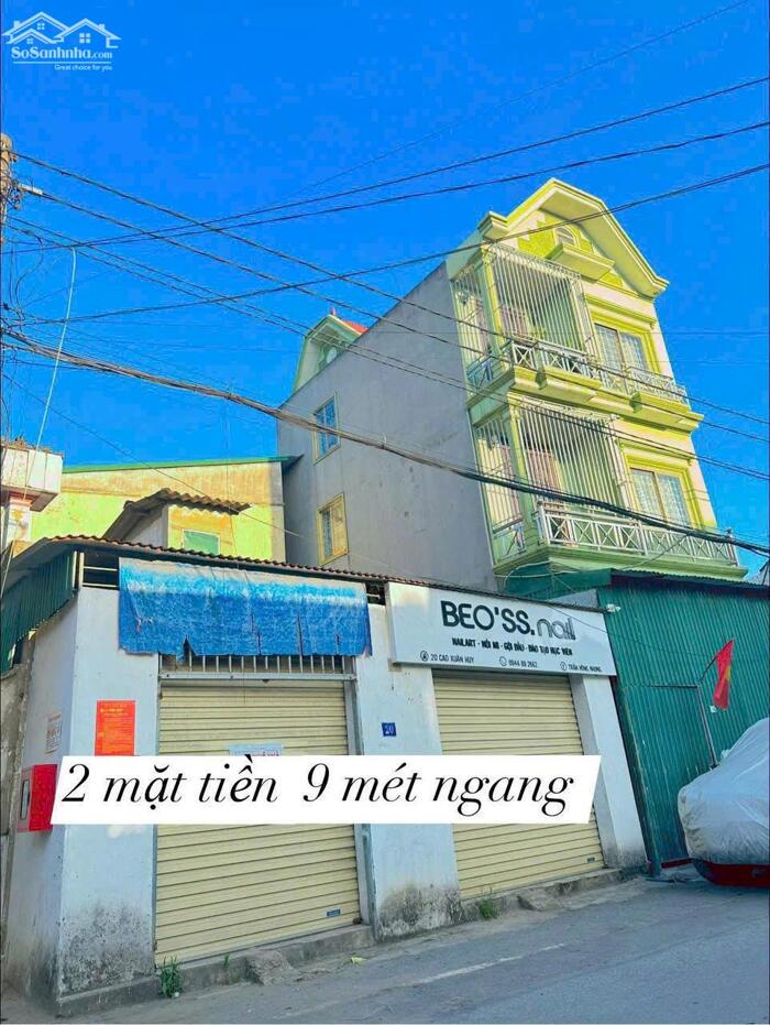 Hình ảnh Bán đất 82m2 có Ốt cho thuê, mặt tiền 9m đường Cao Xuân Huy, TP Vinh 2