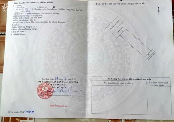 Hình ảnh Bán đất tặng nhà c4 mặt tiền đường 3m75 Nại Thịnh 2 , Phường Sơn Trà - Vị trí gần Khúc Hạo , nhà đối diện công viên ⭐⭐⭐⭐ 2