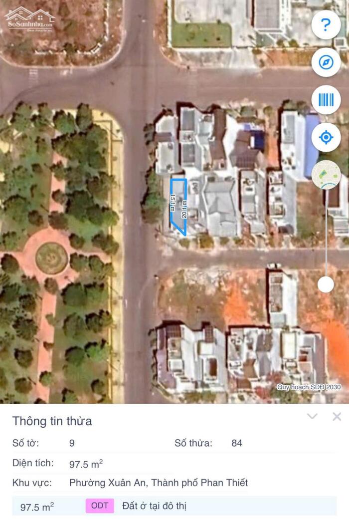 Hình ảnh Bán đất góc Hoàng Quốc Việt- Đỗ Quang ,Phường Xuân An ,Phan Thiết , tỉnh Lâm Đồng giá 6,5 tỷ 2