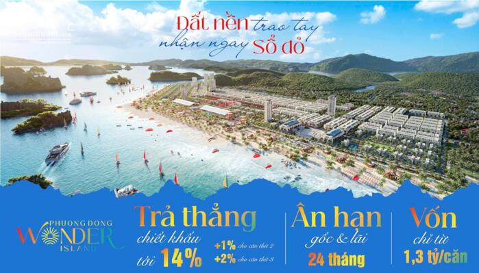 Hình ảnh Đất nền Phương Đông Vân Đồn - Dãy gần biển, khách sạn, công viên nước - Vốn ban đầu từ 1,3 tỷ 0