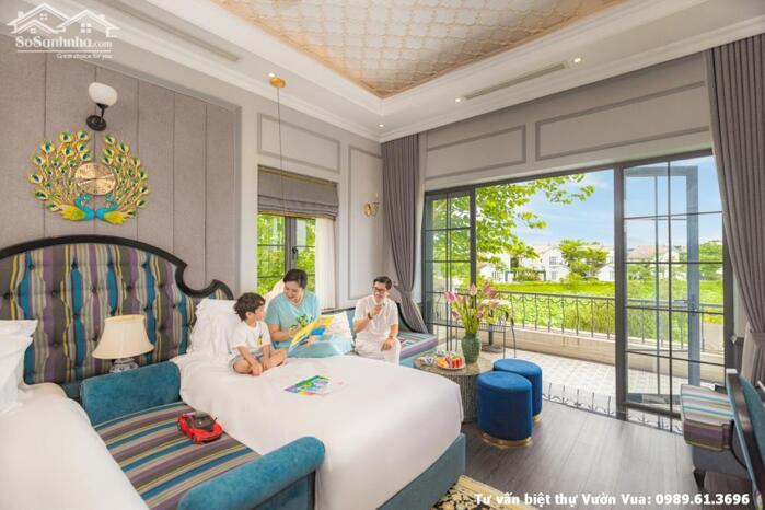 Hình ảnh Lô biệt thự mặt hồ Sen siêu đẹp, bể bơi đông nam, 3 tầng, tự kinh doanh được 5