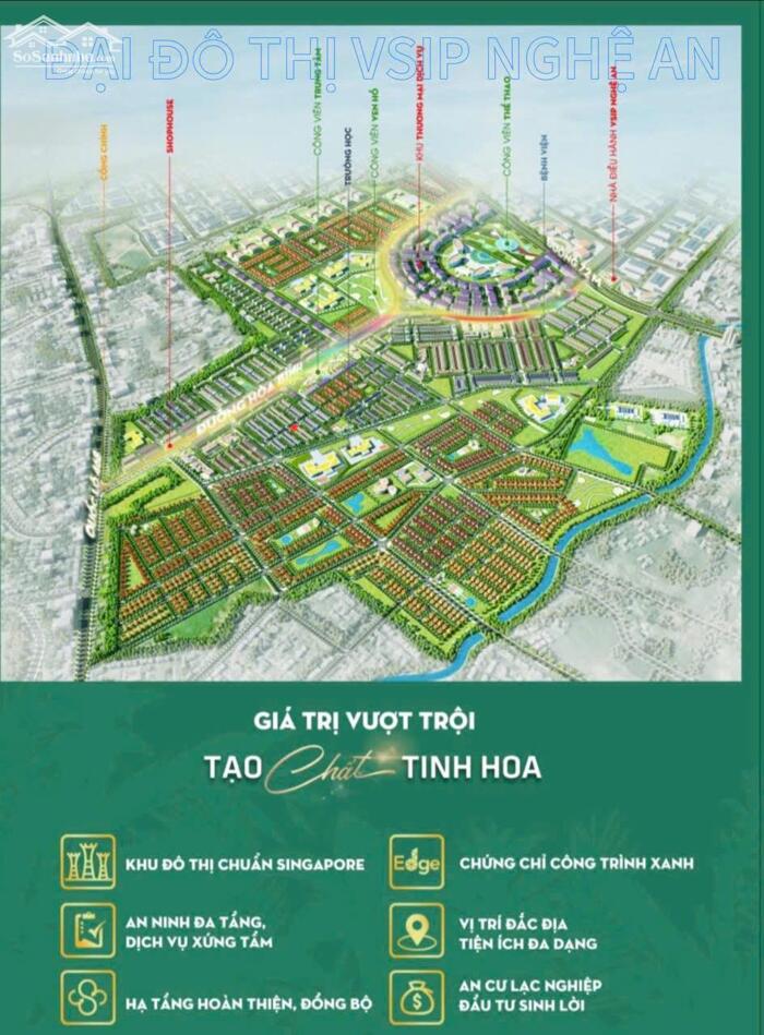Hình ảnh VSIP NGHỆ AN - KHU ĐÔ THỊ TÍCH HỢP LỚN NHẤT NGHỆ AN NGAY ĐẠI LỘ VINH - CỬA LÒ72M 0