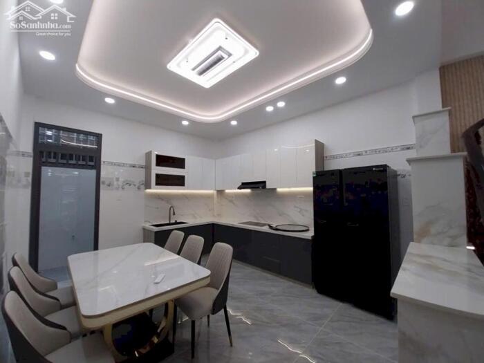 Hình ảnh BÁN NHÀ 3 TẦNG MỚI XÂY – FULL NỘI THẤT CAO CẤP – HẺM XE HƠI TRÁNH NHAU 4