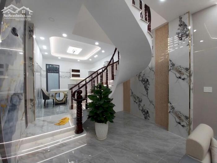 Hình ảnh BÁN NHÀ 3 TẦNG MỚI XÂY – FULL NỘI THẤT CAO CẤP – HẺM XE HƠI TRÁNH NHAU 3