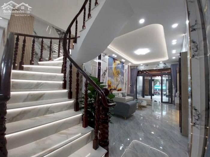 Hình ảnh BÁN NHÀ 3 TẦNG MỚI XÂY – FULL NỘI THẤT CAO CẤP – HẺM XE HƠI TRÁNH NHAU 5