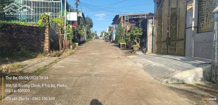 Hình ảnh ĐẤT HẺM CHÍNH 308 TRƯỜNG CHINH LIỀN KỀ UBND P.HỘI PHÚ, CHỢ NƠ TRANG LONG 0