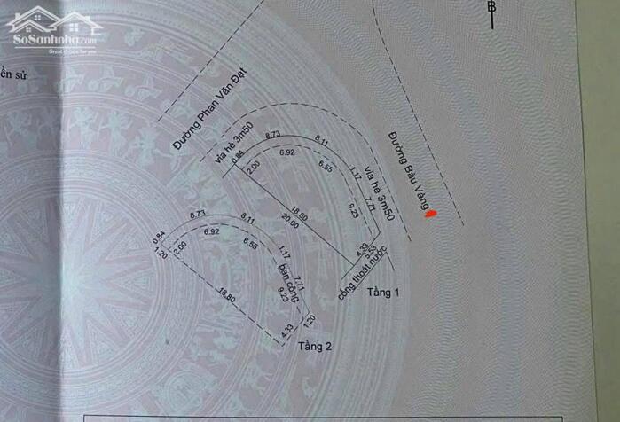 Hình ảnh Cần bán nhà 2 tầng 2 MT Phan Văn Đạt và Bàu Vàng. Liên Chiểu.Đà Nẵng 2