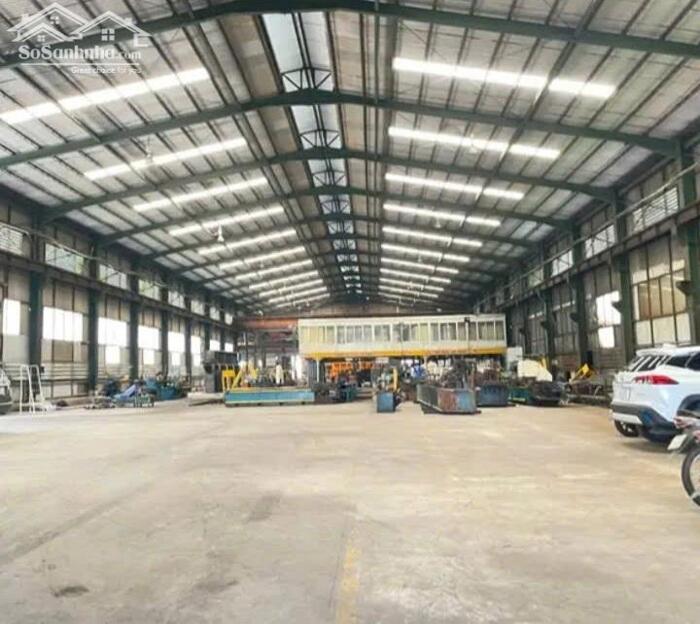 Hình ảnh https://khoxuongmiennam.com.vn/ Cho thuê MBKD Kho Xưởng 6.200m2 Bình Chánh. Hệ thống PCCC, có Palang, cẩu trục 1