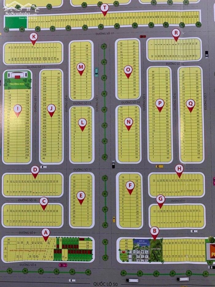 Hình ảnh Đất nền giá ngộp 100m2 kdc Phước Đông chủ cần bán gấp giá lỗ 800tr 3