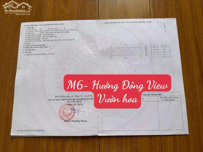 Hình ảnh Bán đất Ngoại Trạch Bình Xuyên, Vĩnh Phúc. Cạnh sư đoàn 304 4