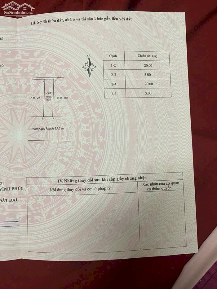 Hình ảnh Bán đất đẹp đầu tư tại tdp Vĩnh thịnh, Khai quang, Vĩnh Yên. Băng 2 Lạc long quân 4