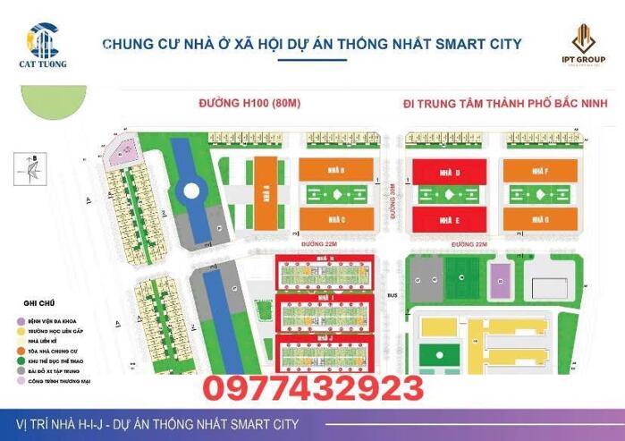 Hình ảnh Ta hàng 3 toà H I J chung cư Cát Tường, Yên Phong, Bắc Ninh 0977432923 0