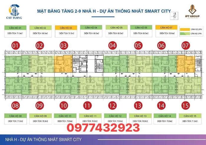 Hình ảnh Ta hàng 3 toà H I J chung cư Cát Tường, Yên Phong, Bắc Ninh 0977432923 1