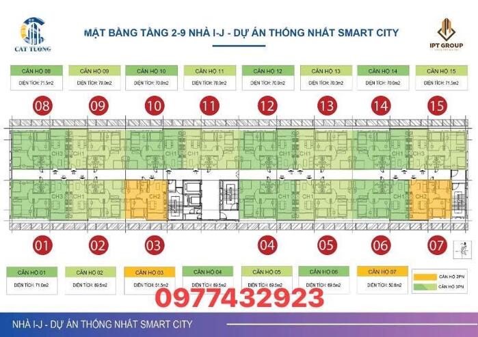 Hình ảnh Ta hàng 3 toà H I J chung cư Cát Tường, Yên Phong, Bắc Ninh 0977432923 2