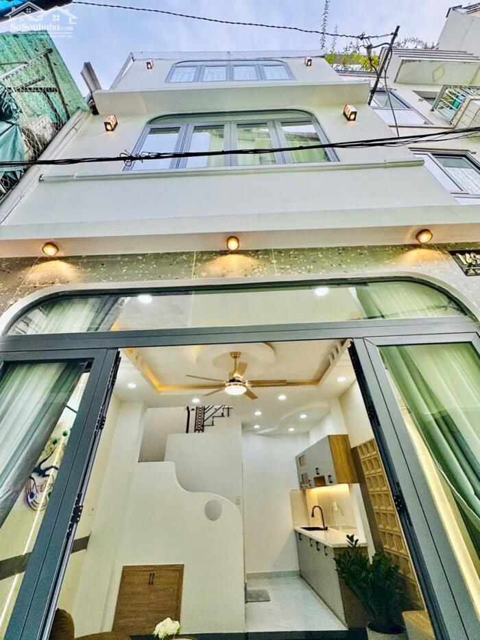 Hình ảnh Bán nhà 3 tầng ngay lê quang định gần chợ bà chiểu giá 4 ty 990 Tl 1