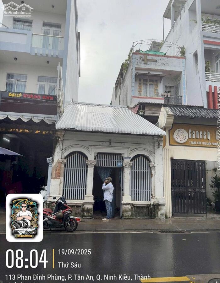 Hình ảnh Đất Mặt Tiền đường Phan Đình Phùng - Cách Bến Ninh Kiều 200m 0