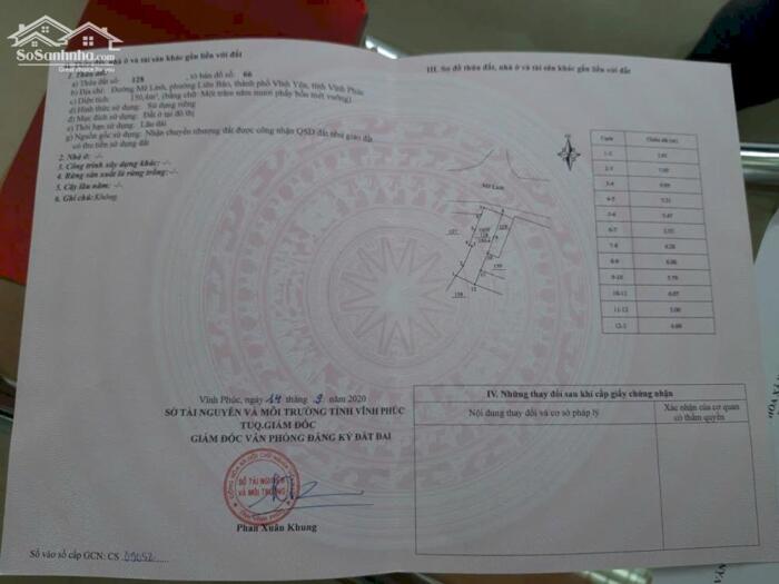 Hình ảnh Bán nhà 3 tầng gần chợ Tổng mặt đường Mê Linh, Liên Bảo, Vĩnh Yên 2