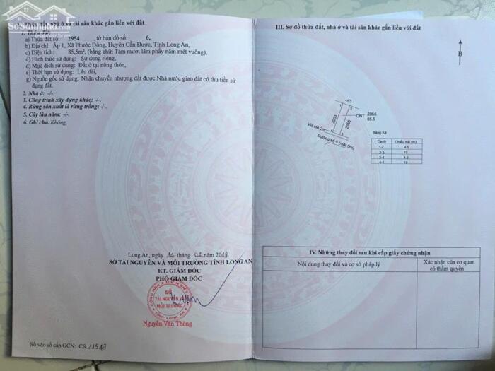 Hình ảnh Đất nền kdc Nam Phong 85m2 Chủ cần bán gấp giá rẻ 790tr 5