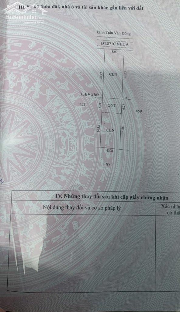 Hình ảnh Đất mặt tiền nhựa ĐT871C gần cống Rạch Bùn - Tân Điền – Gò Công Đông giá 1 tỷ 050tr 1