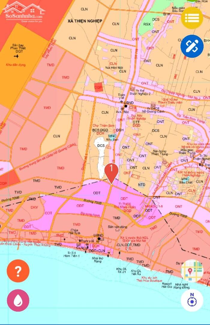 Hình ảnh Đại Hạ Giá-Nhiều đất Sào-Mặt tiền DT715-Mũi Né(Thiện Nghiệp)-Lâm Đồng 1