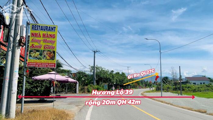 Hình ảnh Cần Bán Lô Đất Suối Tiên – Diên Khánh Mặt tiền đường HL39 (QH rộng 42m), vị trí cực đẹp 1