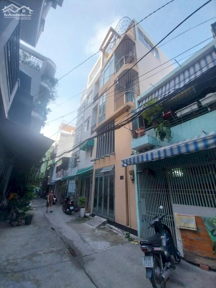 Hình ảnh Bán nhà hẻm xe hơi 5m - Diện tích 4*10 - 4 Tầng - Giá 8.5 tỷ 1