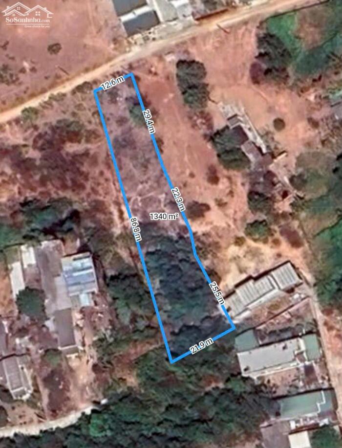 Hình ảnh bán đất 2 mặt tiền đường 1340m2 phủ hồng, lô 2 lê minh công, lagi. gần biển, giá ngộp 3