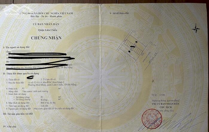 Hình ảnh Cần bán lô đất MT Hoà Minh 23.Đà Nẵng 2