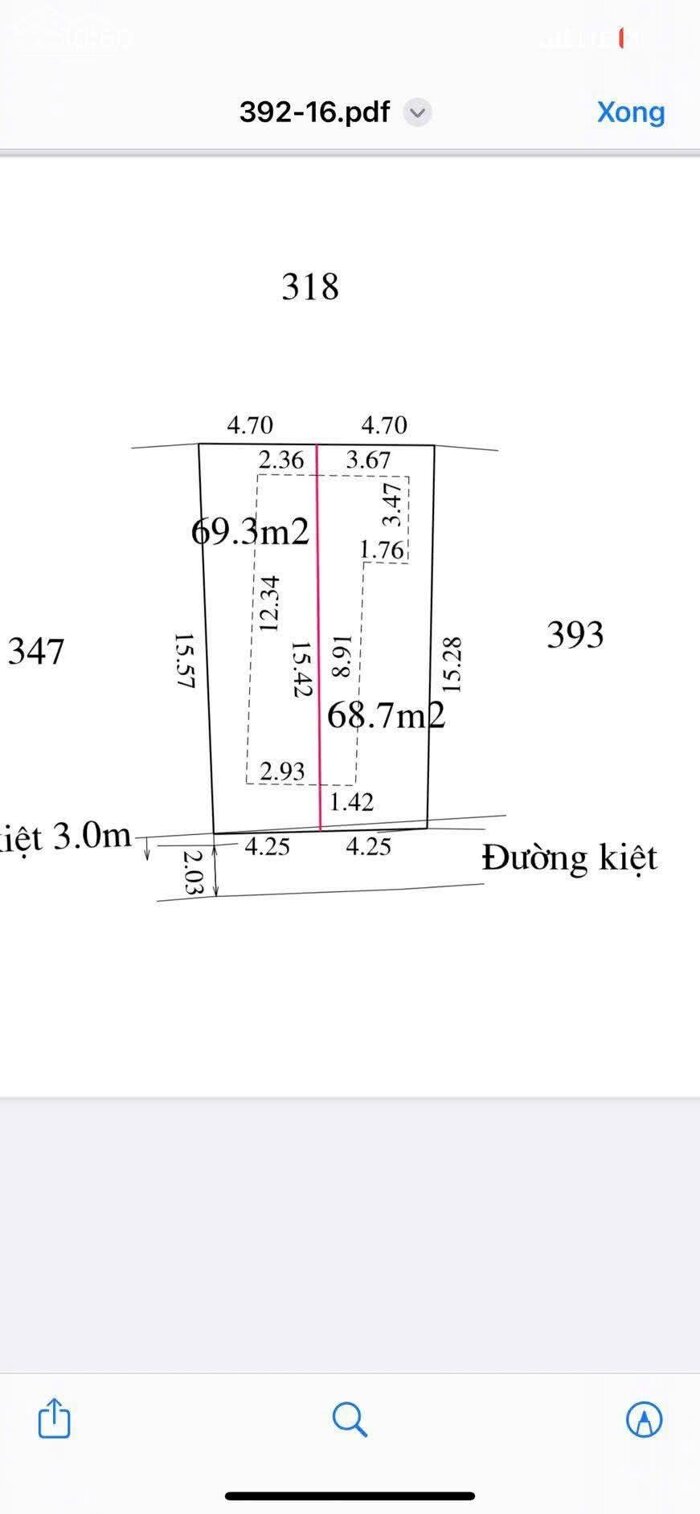Hình ảnh CHUYỂN NHƯỢNG NHANH 2 LÔ ĐẤT KIỆT NAM THƯỢNG – PHÚ THƯỢNG GIÁ CHỈ 1,2xx TỶ/ LÔ 3