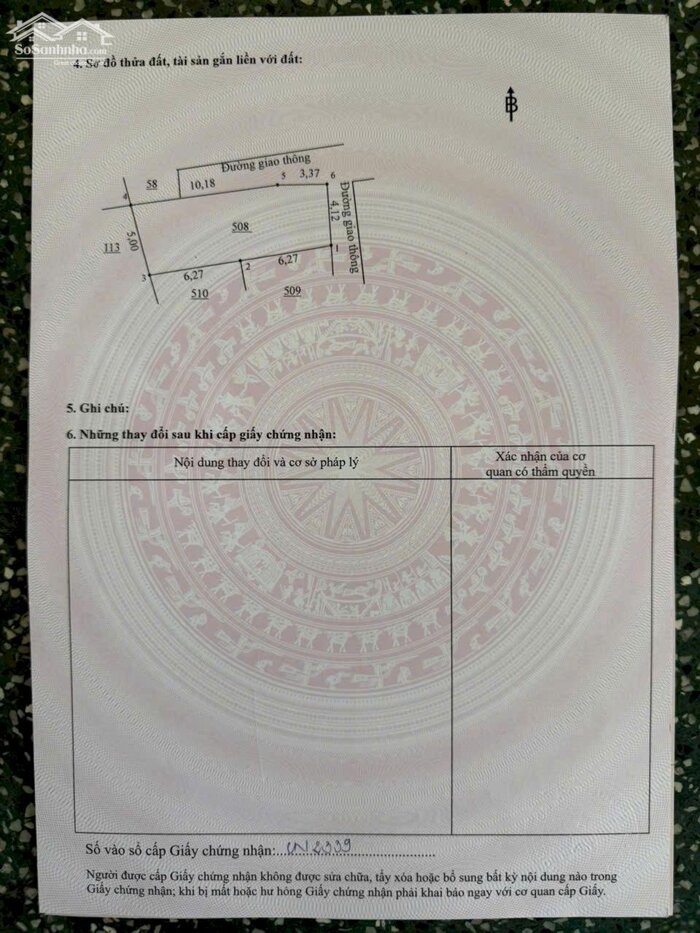 Hình ảnh Bán 2 Lô Đất Phường Quang Vinh Sổ riêng thổ cư Đường ôtô 7 chỗ thông ,Khu dân cư đông kín 5
