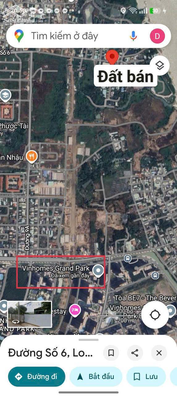 Hình ảnh BDS HVL [NC] BÁN LÔ 1200m2 MTKD ĐƯỜNG 6 LONG BÌNH Q9 giá 39 tỷ 1